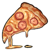 Pinana on Pizza