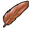 Wax-Coated Uncommon Feather